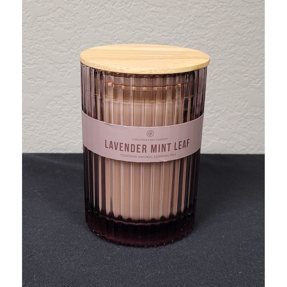 Chesapeake Bay Candle Lavender Mint Leave 12.7 oz. Jar, Single Wick